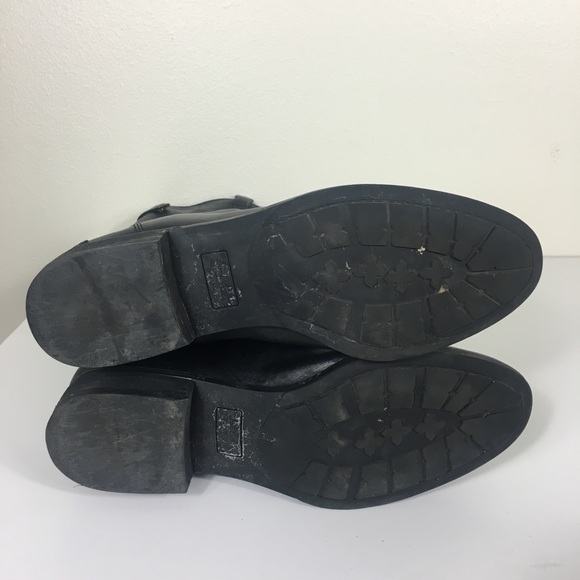 ๐๐ SOLD!! Sam Edelman Black Leather Riding Boots - Picture 6 of 8